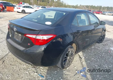2016 Toyota Corolla S Plus z USA, uszkodzony, nr VIN 5YFBURHE8GP485408